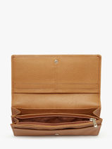 Longchamp Le foulonn Portefeuille Bruin-vue-porte